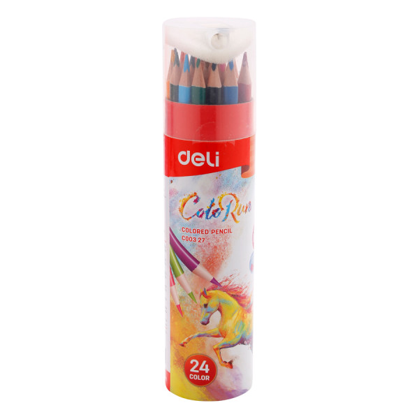 Bút chì 24 màu C00327 (Deli)